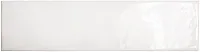 Плитка WHITE глянц, 10x40 6 мм