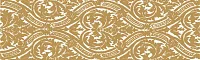 Бордюр Delicate Gold listwa Arabeska мат, 15x50