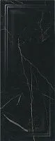 Плитка Алькала черный панель глянц, 20x50, арт. 7201