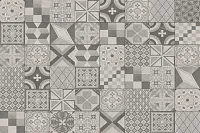 Керамогранит SQP068F PATTERN MIX F RETTIFICATO мат, 60x60, арт. SQP068F