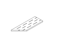 Доп Элемент СЭНД РЕШЁТКА ЛЕВАЯ. Доп, 20x60 20 мм, арт. 620090000254