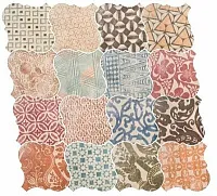 Керамогранит Curvytile Cotto Patchwork, 26,5x26,5