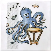 Декор Симфония 6 глянцевый глянц, 20x20 6,9 мм, арт. VT/A485/5232