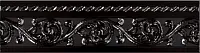 Бордюр Moldura Yara Negro, 4x15