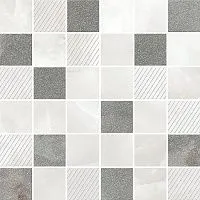 Мозаика OPALE GREY MOSAIC глянц 30x30 9,5 мм арт. 587433004