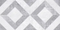 Плитка Troffi серый узор, 20x40 8 мм, арт. 08-01-06-1339