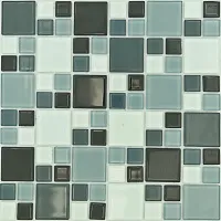 Мозаика LFK (BLF) 001 23*48, 30x30 4 мм