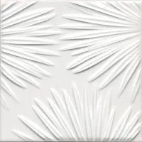 Декор Агдаль 4 белый структура мат 15x15 9 мм арт. KMD2SFE001BN