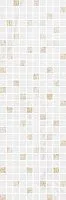 Декор Астория белый мозаичный, 25x75 9 мм, арт. MM12112