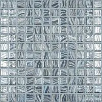 Мозаика Glitter Blue №7800 на сетке глянц 25x25 4 мм арт. С0006241