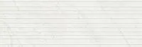Плитка Борсари белый структура обрезной, 25x75 9 мм, арт. 12102R