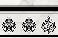 Бордюр Zoc Aragon Calacatta глянц, 20x30