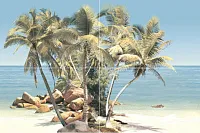 Панно Mauritius P4-1D138 из 4-х шт глянц, 40x60