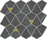 Мозаика Метрополис Империал Вертекс мат, 25,8x30 6 мм, арт. 600110000945