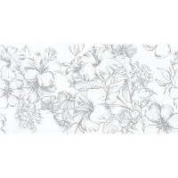 Плитка CARRARA FLOWERS мат 31,5x63 9,5 мм арт. 00-00108694