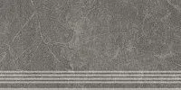 Ступень фронтальная Эстерель серый тёмный обрезной мат 30x60 9 мм арт. KM6060G0531RGRF