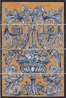 Панно Площадь Испании глянц, 15x40, арт. HGD/B347/4x/15129