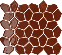 Мозаика Авангард руби Спектрум мат 29,2x33,2 9 мм арт. 600110001122