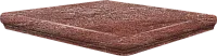 Угловая Ступень Frankfurt Eckflorentiner Ziegelrot, 32x32