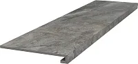 Ступень Гриджио серый обрезной мат, 33x119,5 9 мм, арт. DL502820R/GCF