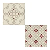 Декор Jolie Ivoire Gris Trama, 10x10, арт. 8323