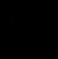 Декор Авеллино чёрный, 5x5 7 мм, арт. 5251/9