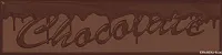 Декор Décor Chocolate Chocolatier глянц, 10x40
