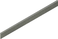 Плинтус Авангард Блэк мат 7,2x80 9 мм арт. 610130007567