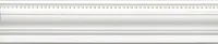 Бордюр Багет Фару белый матовый обрезной мат, 5,5x25 18 мм, арт. BLE022R