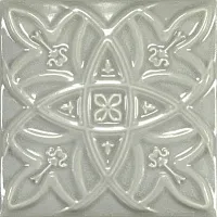 Декор Antique Crackle Deco Relieve Greengreycrack глянц, 15x15