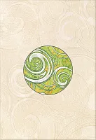 Декор ФЬЮЖН МИНТ Рондо мат, 27,8x40,5, арт. 581343201