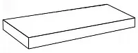 Угловая Ступень Левая МИЛЛЕНИУМ АЙРОН мат, 33x120 9 мм, арт. 620070001279