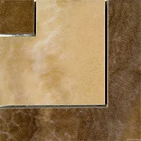 Вставка Taco Ducale 2 Beige глянц, 9,5x9,5