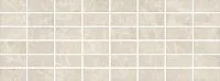 Декор Лирия беж мозаичный глянц, 15x40, арт. MM15138
