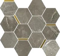 Мозаика Стелларис Тусканиа Грэй Шик мат 28,3x32,8 9 мм арт. 620110000225