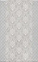 Декор Мотиво серый светлый глянцевый лап, 25x40 8 мм, арт. AZ/A053/6424