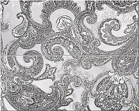 Панно Sfumato Grey Decor Set Paisley 1, 50,5x40,2, арт. 583242001