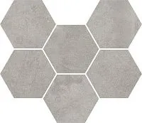 Мозаика Expo Grey Mosaico Hexagon мат 25x29 арт. 620110000173