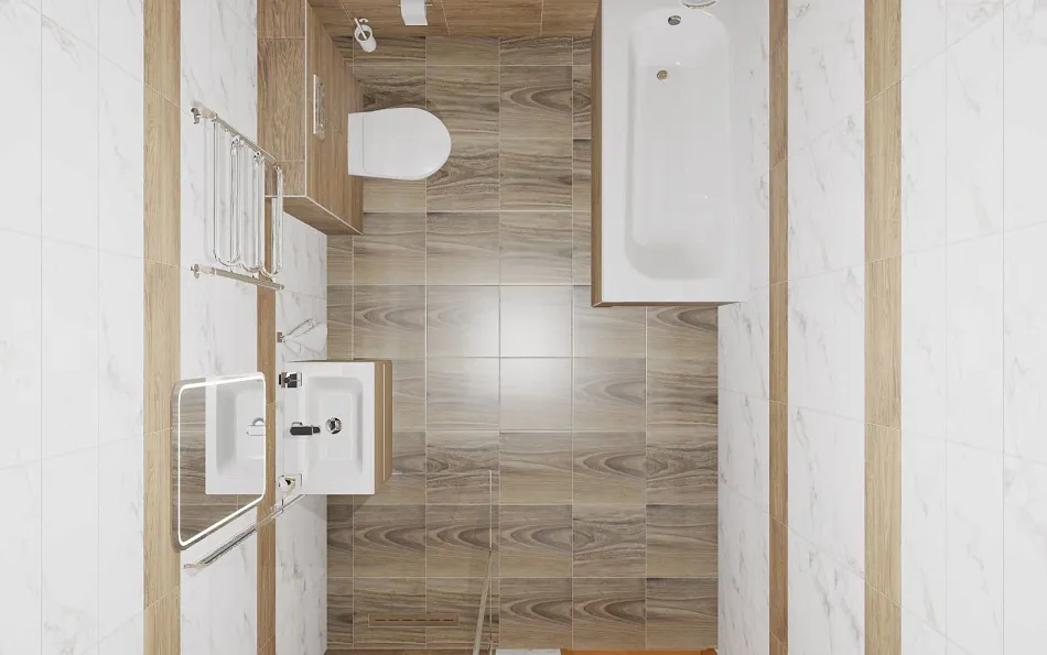 Готовый интерьер к коллекции LAPARET Village (~57 000 ₽)