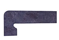 Плинтус Zan.METALICA BASALT IZQUIERDA лев, 39,5x17,5 9 мм