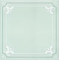 Декор Петергоф зеленый, 40,2x40,2 8,3 мм, арт. AD/D315/SG1547