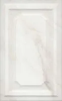 Плитка Гран Пале белый панель, 25x40 8 мм, арт. 6357