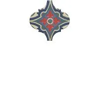 Декор Арабески Майолика орнамент глянц, 6,5x6,5 7 мм, арт. OS/A29/65000