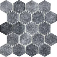 Мозаика HEXAGON VBs TUMBLED Сетка мат, 30,5x30,5 8 мм