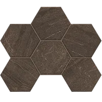 Мозаика Brown Mosaic GB04 Hexagon мат 25x28,5 арт. 39873
