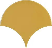 Плитка Escamas Dynamic Mostaza глянц, 15,5x17 10 мм