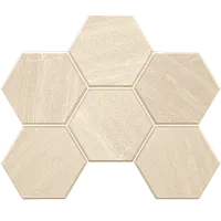 Мозаика White Mosaic GB01 GB01 Hexagon мат 25x28,5 арт. 39870