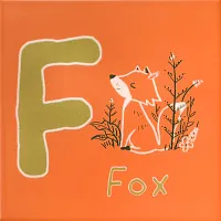 Декор Зоопарк "F" матовый мат, 20x20 6,9 мм, арт. OS/A224/5108