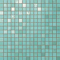Мозаика Dwell Turquoise Mosaico Q глянц, 30,5x30,5 0-0 мм, арт. 9DQT