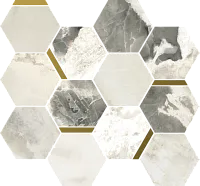 Мозаика Стелларис Довер Лайт Шик мат 28,3x32,8 9 мм арт. 620110000227